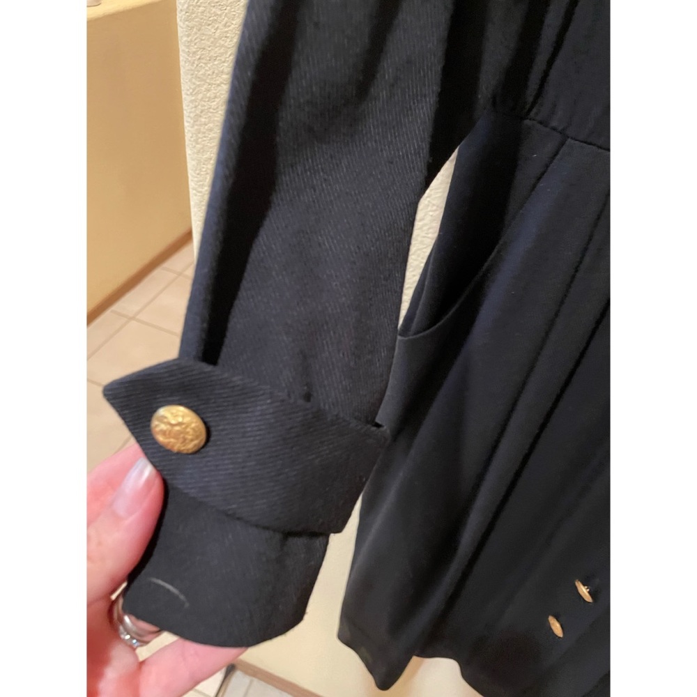 Donna Ricco vintage NY black dress - Picture 8 of 11
